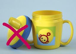 Drinkbeker met kruis